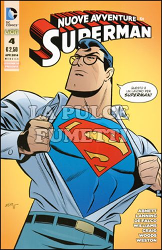 LEGGENDE DC PRESENTA #     4 - NUOVE AVVENTURE DI SUPERMAN 4